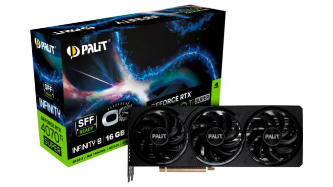 Palit GeForce RTX 4070 Ti Super Infinity 3 OC