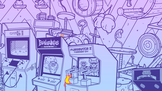 An Arcade Full of Cats An Arcade Full of Cats