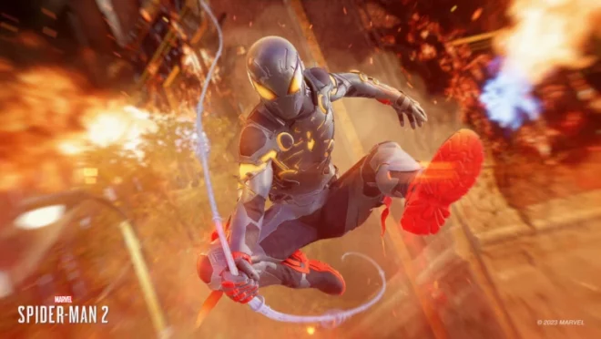 Кодированный костюм в Marvel's Spider-Man 2