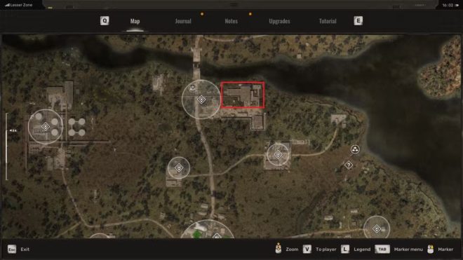Расположение винтовки СВД в STALKER 2