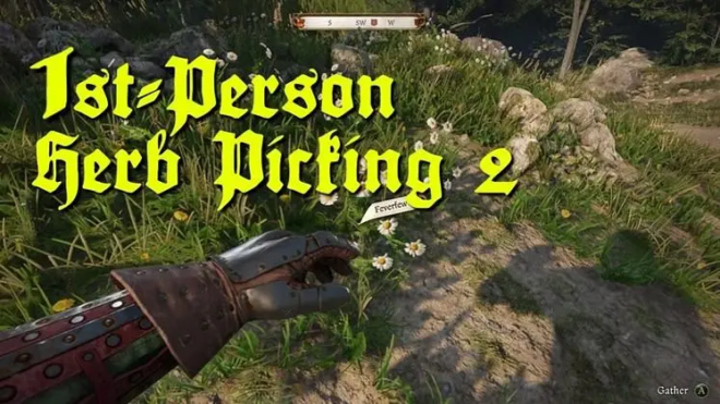 1st Person Herb Picking II 1st Person Herb Picking II