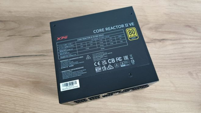Обзор блока питания XPG Core Reactor II VE 850 Gold