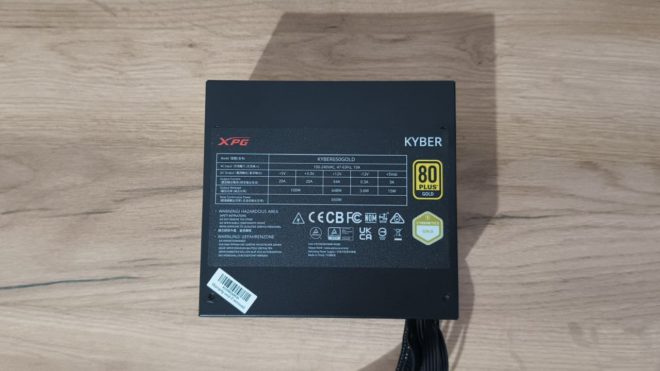 Обзор блока питания XPG Kyber 650 Gold