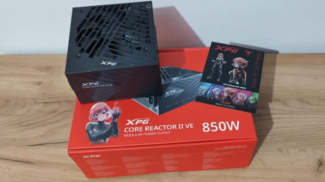Обзор блока питания XPG Core Reactor II VE 850 Gold