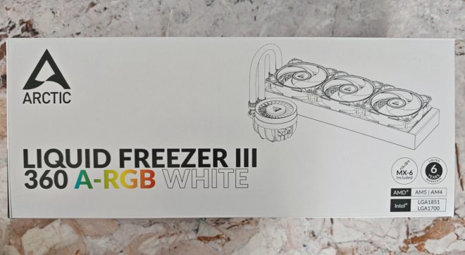 Arctic Cooling Liquid Freezer III 360 A-RGB (White) Arctic Cooling Liquid Freezer III 360 A-RGB (White)