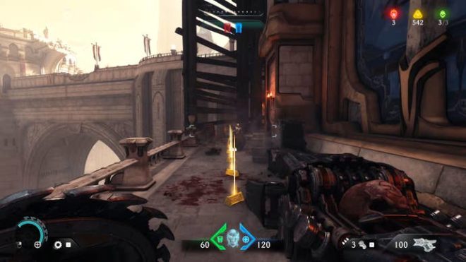Восьмая секретная область пятой главы «Святой город Аратум» в DOOM: The Dark Ages.