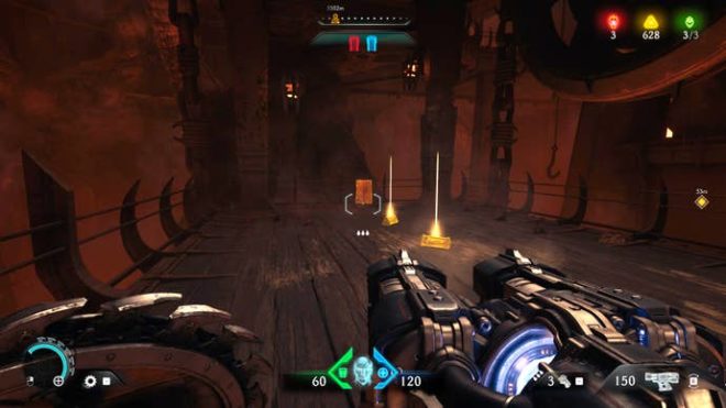 Бонусная страница хроник для кодекса пятой главы «Святой город Аратум» в DOOM: The Dark Ages.