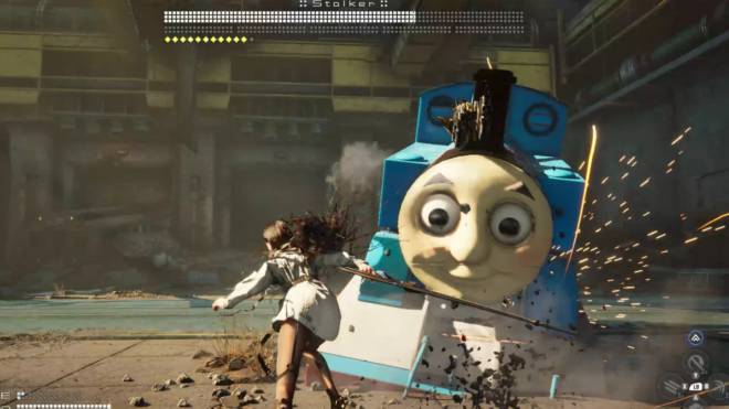 Thomas the Tank Engine as Stalker Thomas the Tank Engine as Stalker