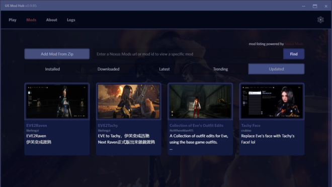 Mod Hub — Stellar Blade Mod Manager Mod Hub — Stellar Blade Mod Manager