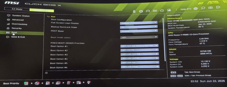 MSI MAG TOMAHAWK X870E WIFI