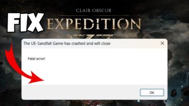 Fatal Error в Clair Obscur: Expedition 33 — как исправить