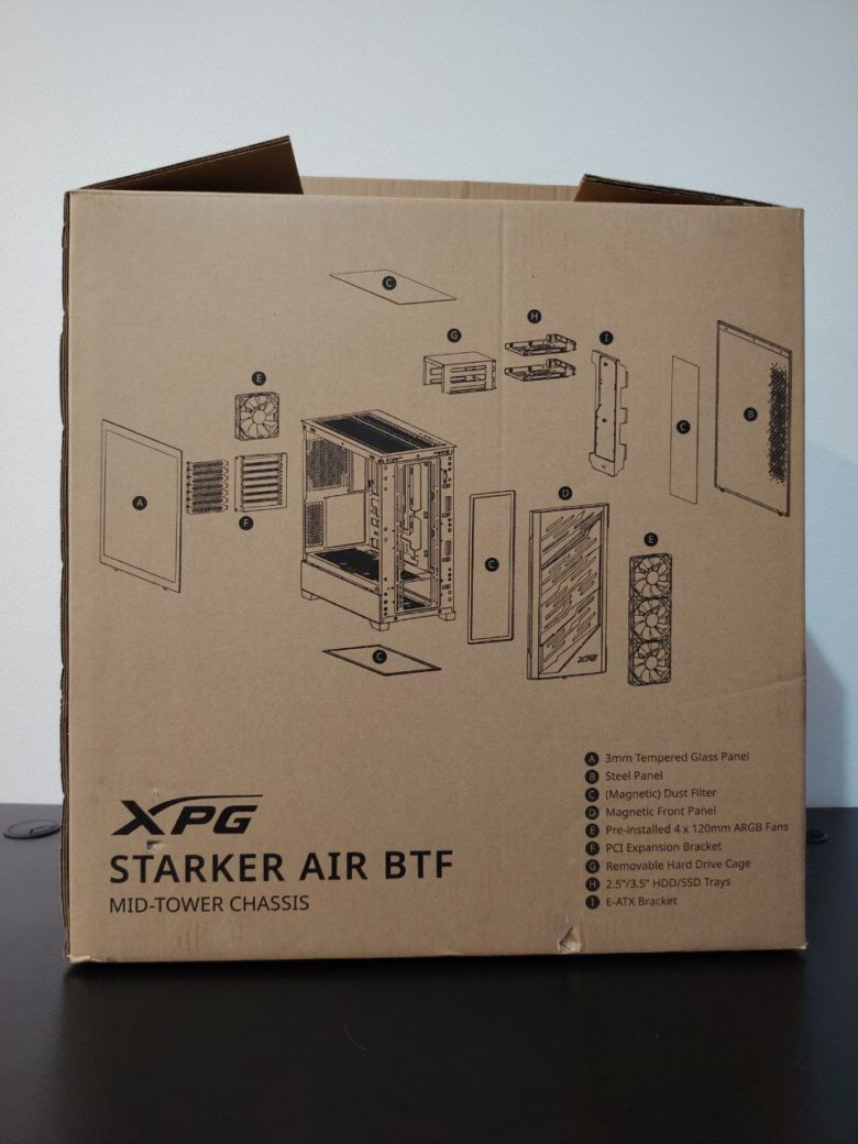 Обзор корпуса XPG STARKER AIR BTF