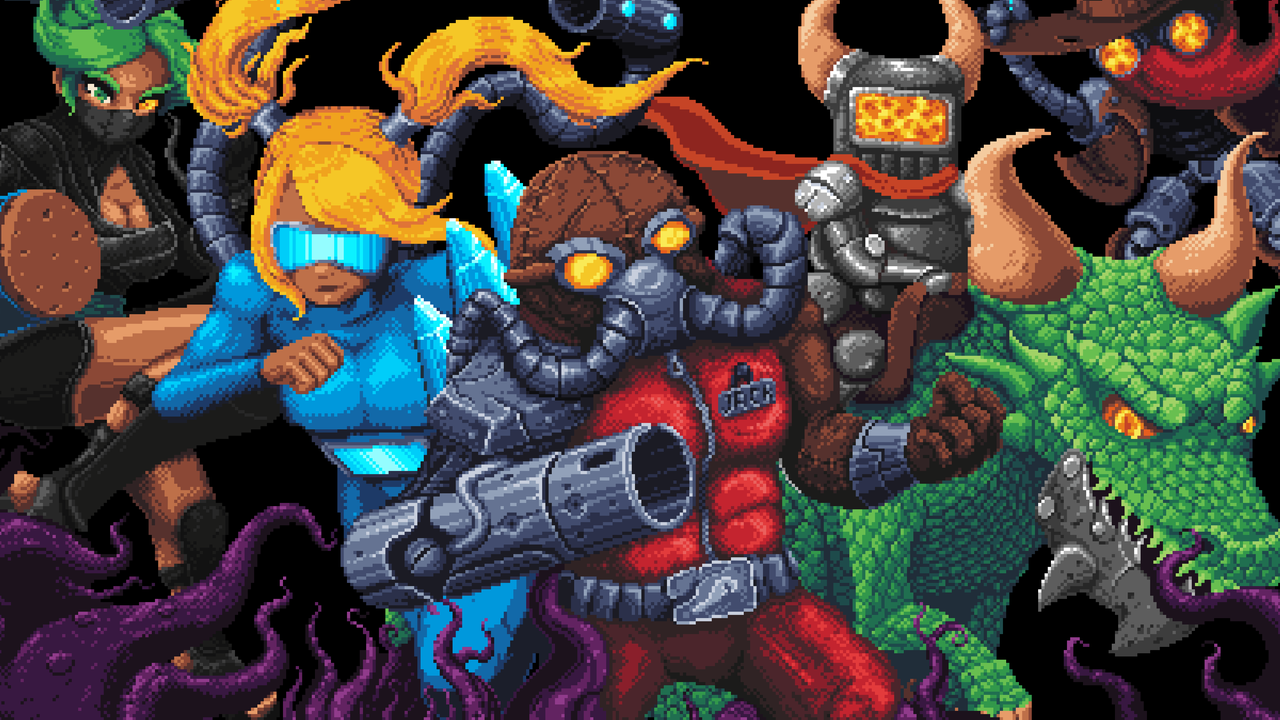 Ruston Rangers Ретро-платформер Rusty Rangers обзавелся датой релиза