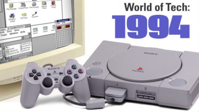 Анонс PlayStation 1994 год Анонс PlayStation 1994 год