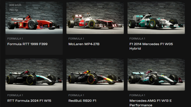 F1 Cars F1 Cars