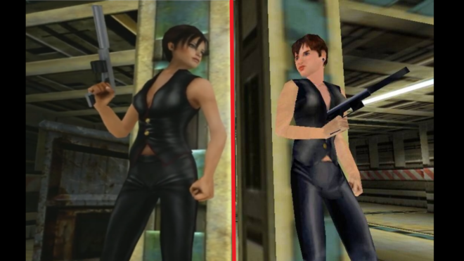 Сравнение Perfect Dark (2000) и Perfect Dark (2010) Сравнение Perfect Dark (2000) и Perfect Dark (2010)
