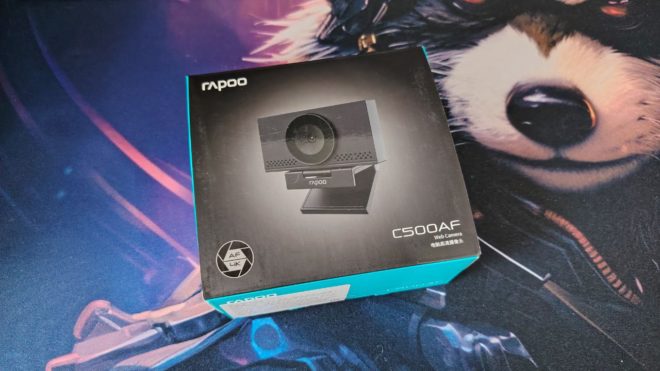 Обзор веб-камеры Rapoo C500AF