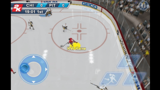 Версия NHL 2K11 для iOS Версия NHL 2K11 для iOS