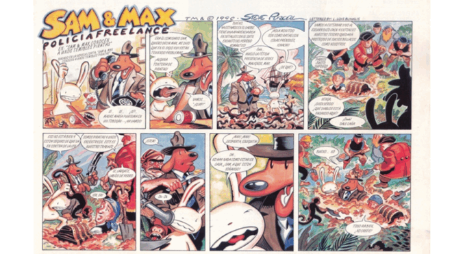 Комикс Sam & Max: Freelance Police (1987) Комикс Sam & Max: Freelance Police (1987)