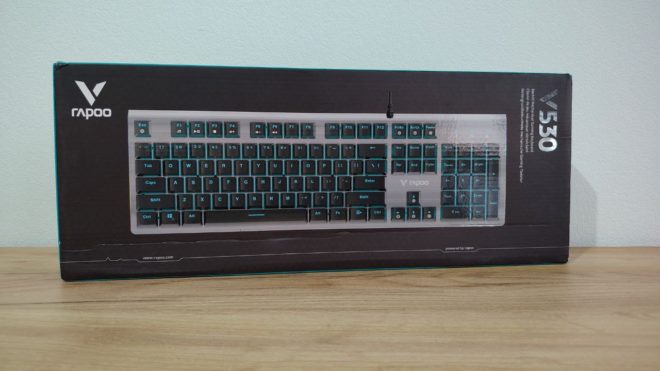 Обзор игровой клавиатуры Rapoo V530