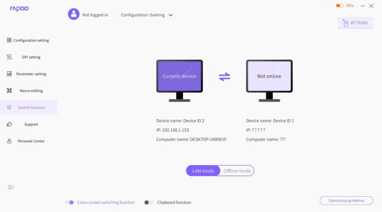 Обзор мыши Rapoo MT760PRO