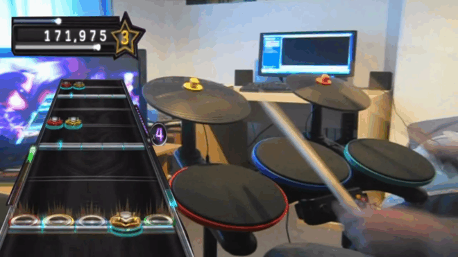 Барабанная установка для Guitar Hero World Tour Барабанная установка для Guitar Hero World Tour