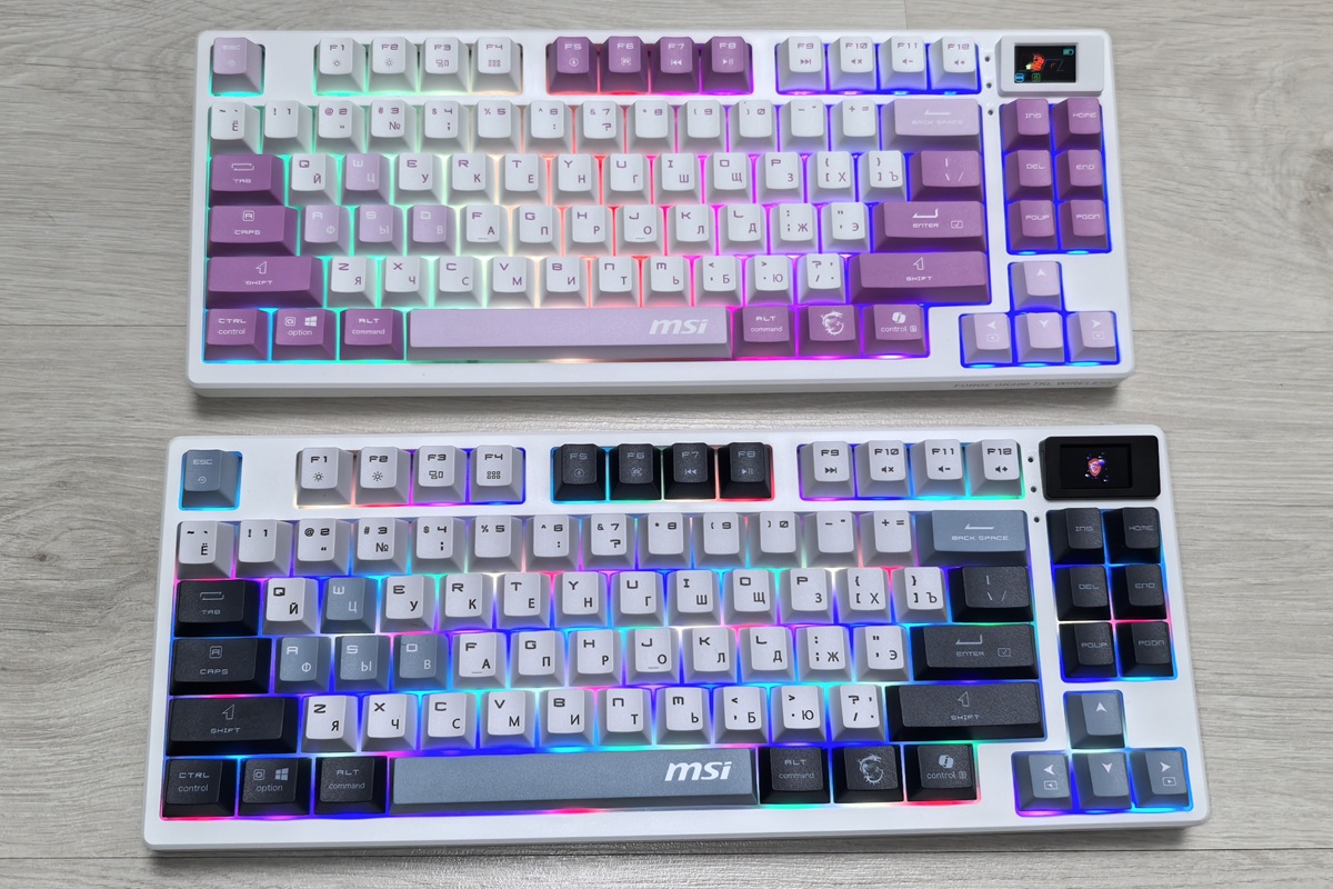 MSI FORGE GK600 TKL WIRELESS MSI FORGE GK600 TKL WIRELESS