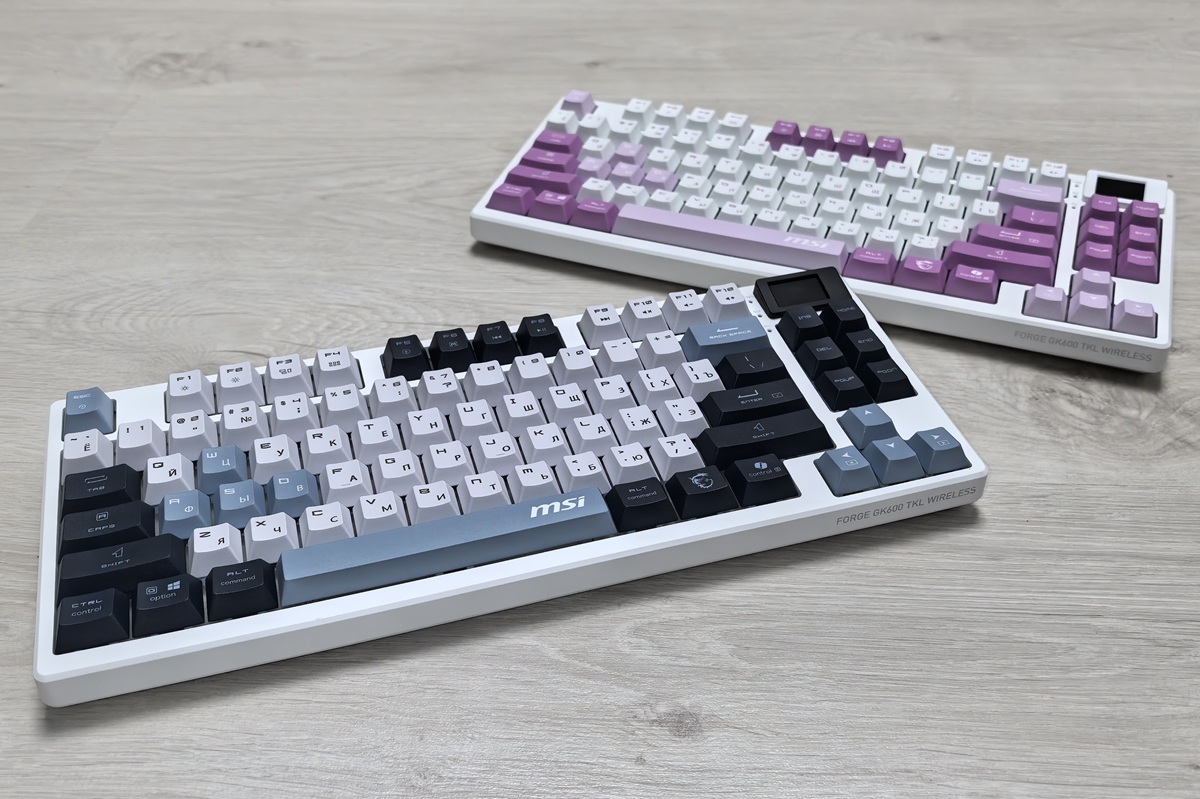 MSI FORGE GK600 TKL WIRELESS MSI FORGE GK600 TKL WIRELESS