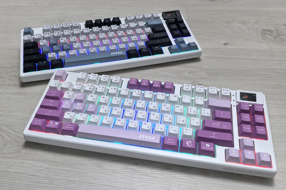 MSI FORGE GK600 TKL WIRELESS MSI FORGE GK600 TKL WIRELESS