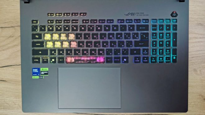 Обзор игрового ноутбука ASUS ROG Strix G18 2025