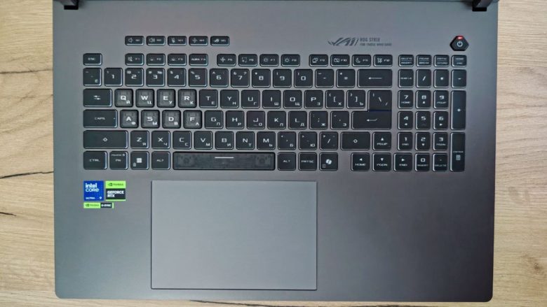 Обзор игрового ноутбука ASUS ROG Strix G18 2025