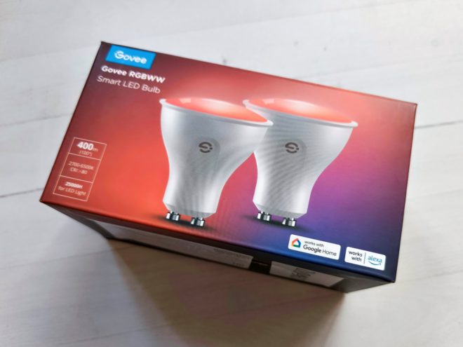 Govee H600D GU10 Light bulb 2-pack