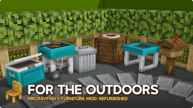 MrCrayFish's Furniture Mod MrCrayFish's Furniture Mod