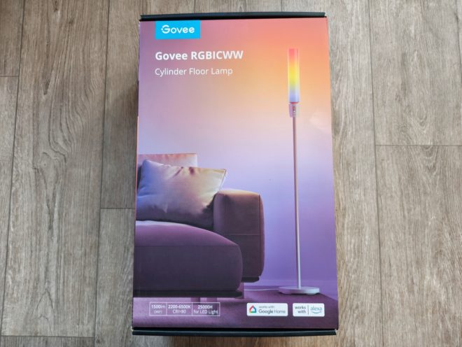 Govee RGBICWW Cylinder Floor Lamp