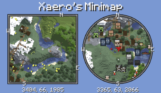 Xaero’s Minimap Xaero's Minimap