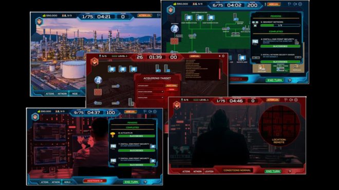 ThreatGEN: Red vs. Blue ThreatGEN: Red vs. Blue