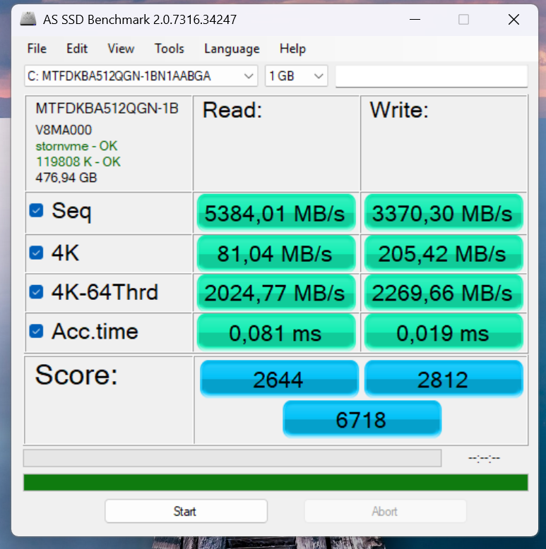 ASUS Vivobook S 14 (M3407H)