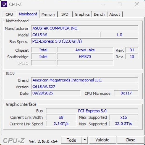 Обзор игрового ноутбука ASUS ROG Strix G16 2025