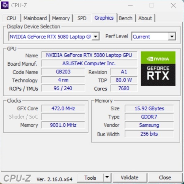 Обзор игрового ноутбука ASUS ROG Strix G16 2025
