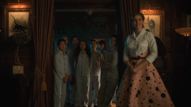 Кадр из сериала Академия Амбрелла