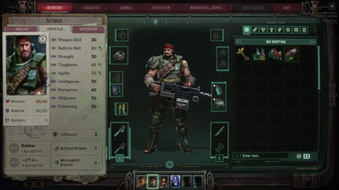 Альфа-превью Warhammer 40000: Dark Heresy