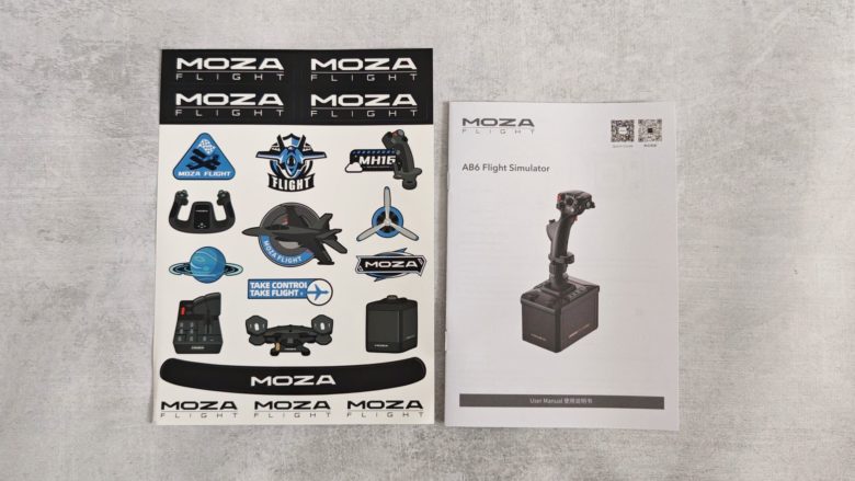 MOZA AB6 Flight Simulator