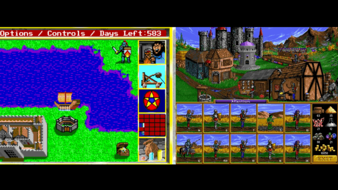 King's Bounty (1990) и Heroes of Might and Magic (1995) King's Bounty (1990) и Heroes of Might and Magic (1995)
