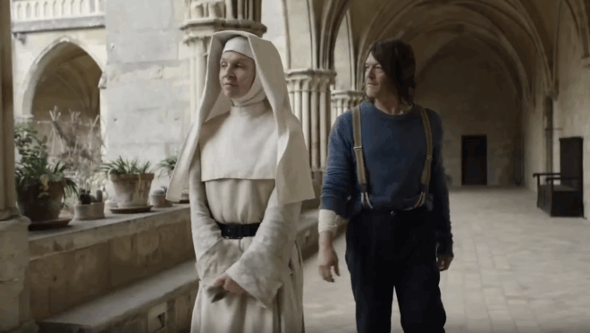 Кадр из сериала Ходячие мертвецы. Дэрил Диксон