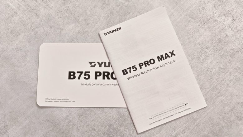 YUNZII B75 PRO MAX