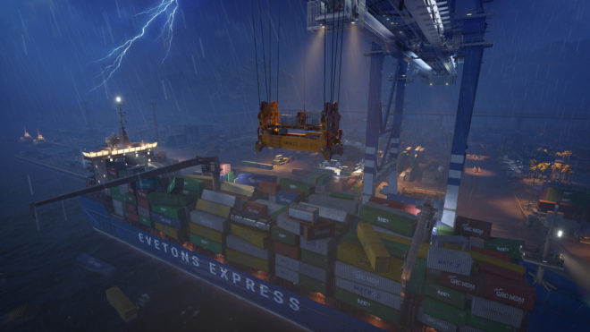 Docked Docked