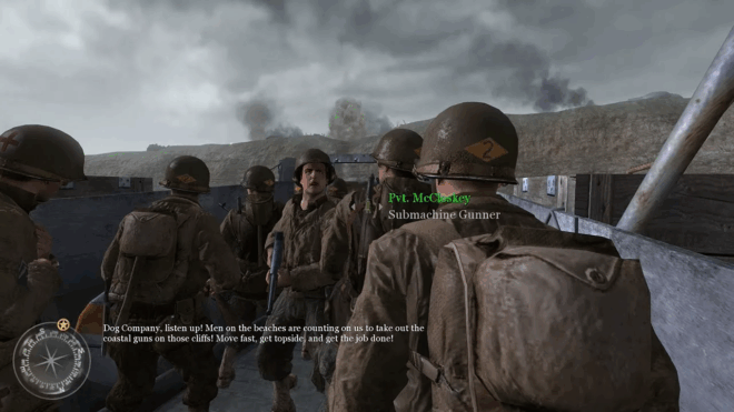 Call of Duty 2 высадка в Нормандии Call of Duty 2 высадка в Нормандии