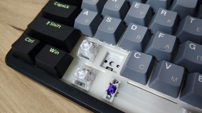 Обзор игровой клавиатуры Rapoo V700DIY-75