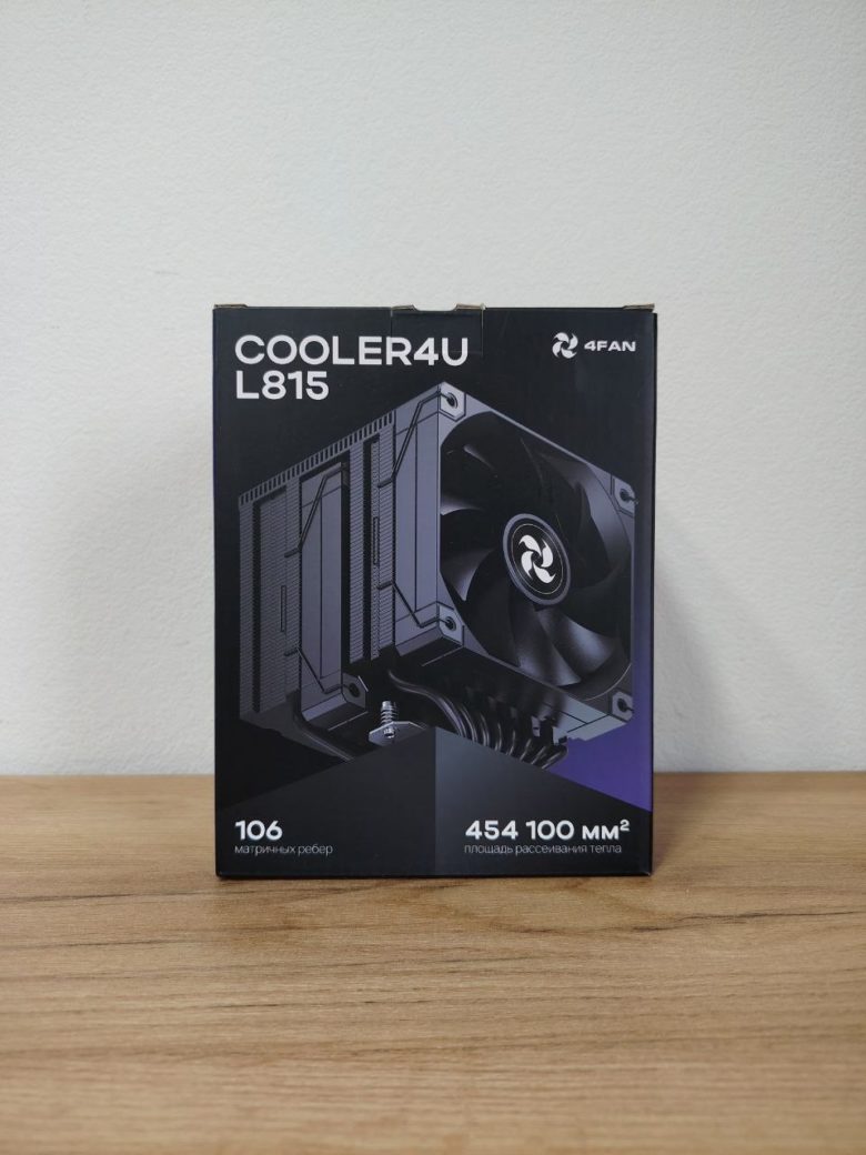 Обзор процессорного кулера 4FAN Cooler4u L815