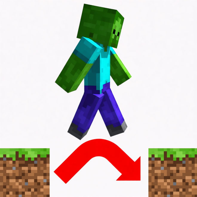 Mobs Attempt Parkour Mobs Attempt Parkour